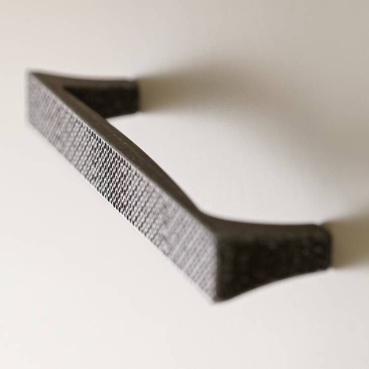 Bridge Handle - Pewter