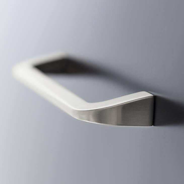 Clip Handle - Mat Nickel